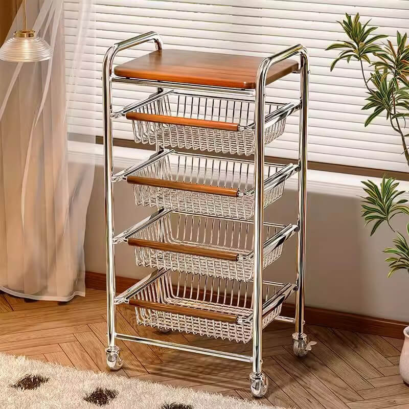 Pagpili at Mga Rekomendasyon para sa Multi‑Tier Metal Storage Carts