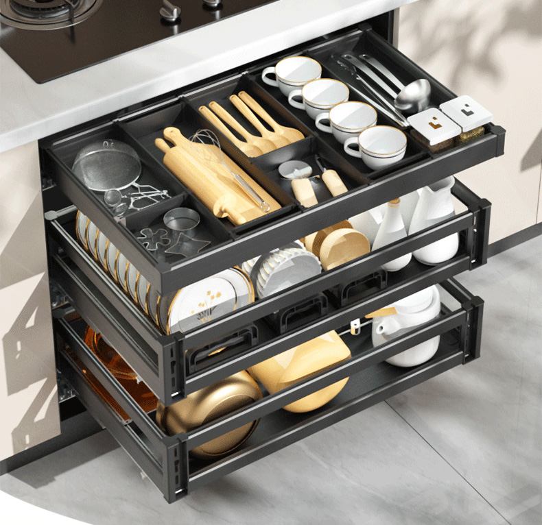 Ang mga Stainless Steel at Aluminum Multilayer Basket ay Sulit bang I-install sa Mga Kabinet ng Kusina?