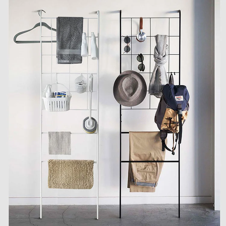 Banyo Metal Stand Towel Rack
