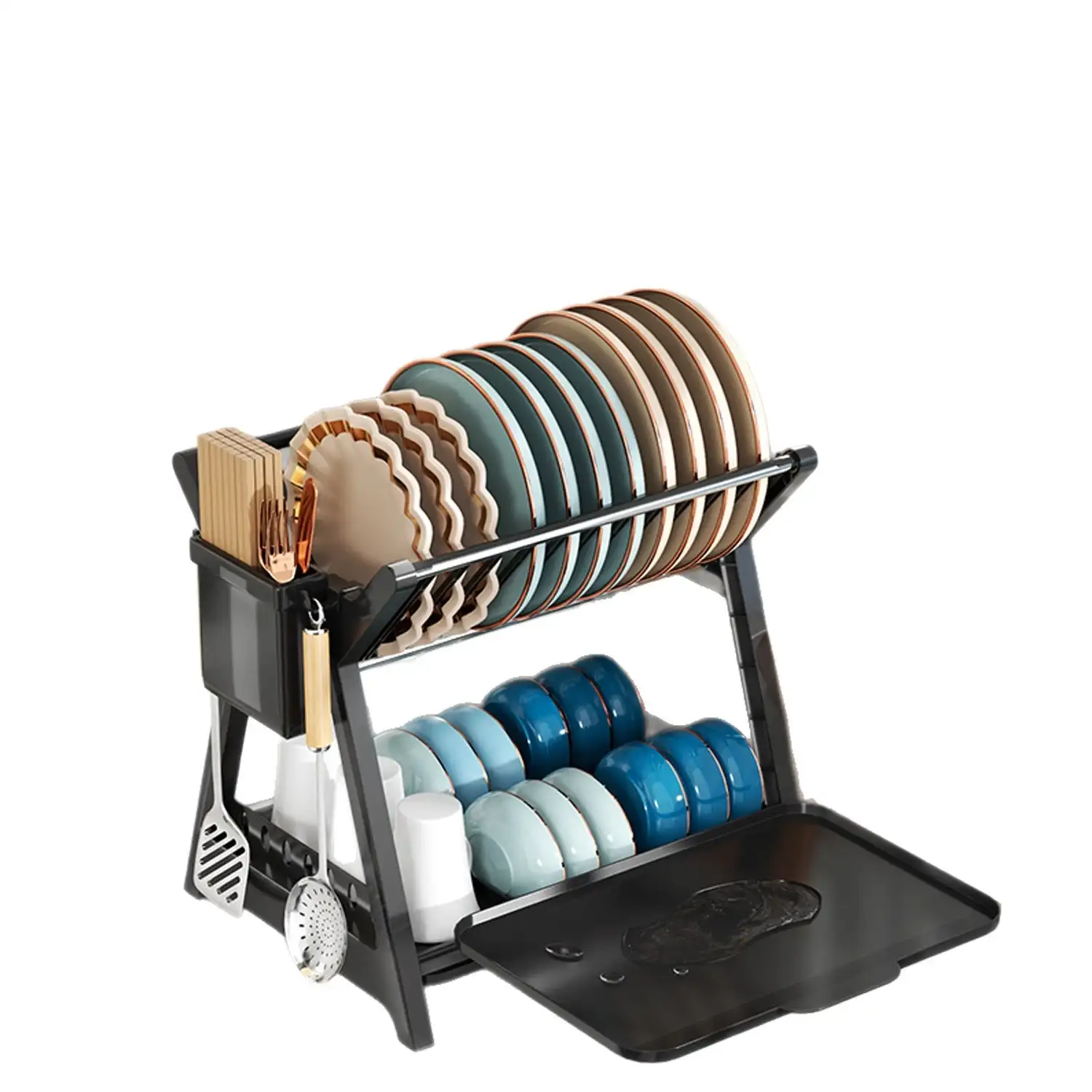 Drain Rack para sa Tableware at Chopsticks