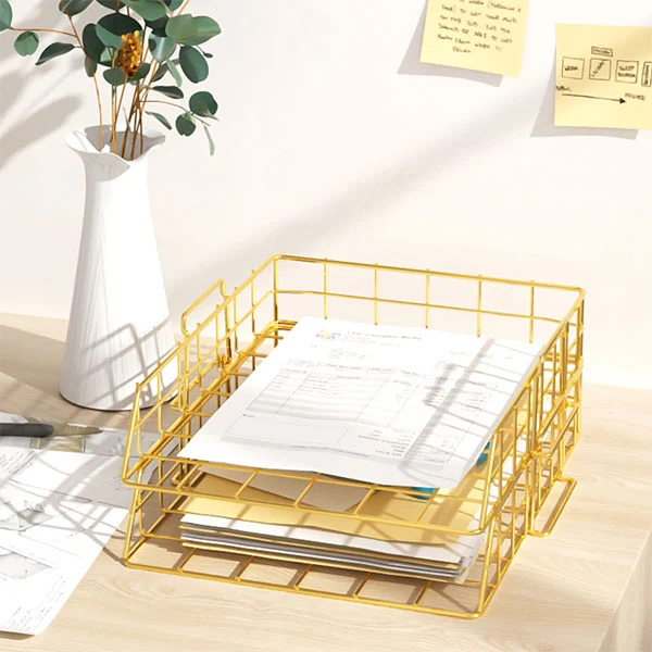 Metal Tray File Storage Rack Metal Tray File Storage Rack