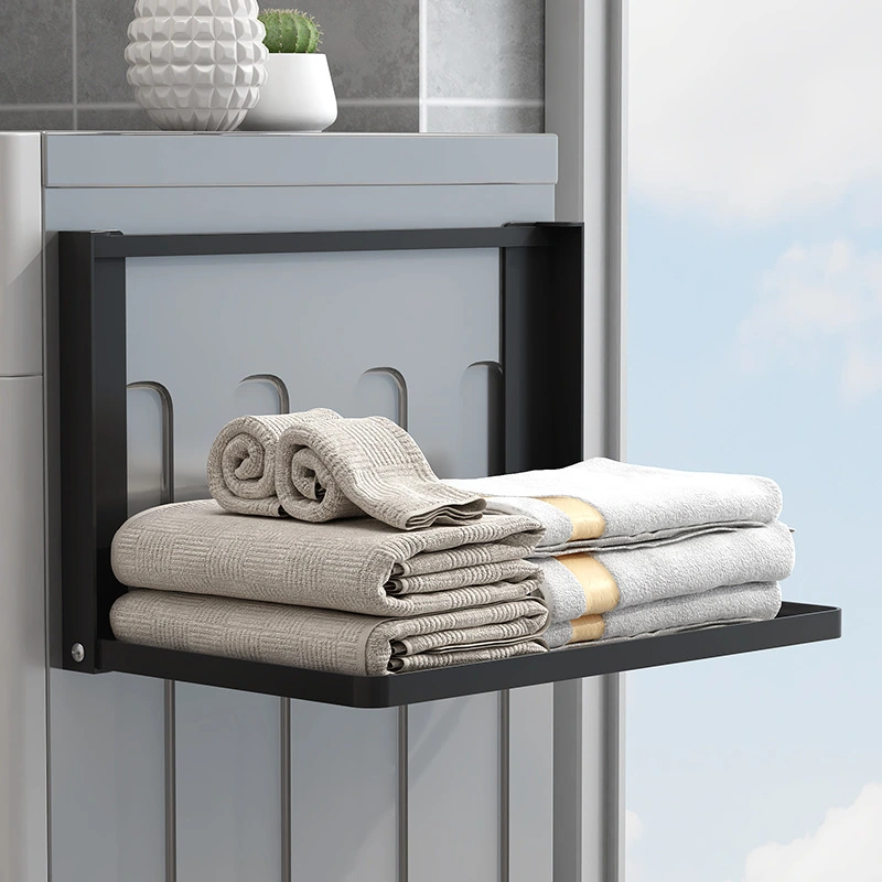 Magnetic Foldable Refrigerator Side Storage Rack