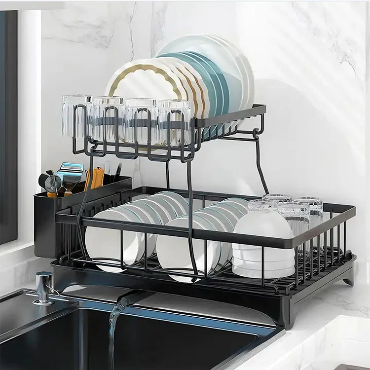 Metal Kitchen Countertop Dish Drying Rack Metal Kitchen Countertop Dish Drying Rack