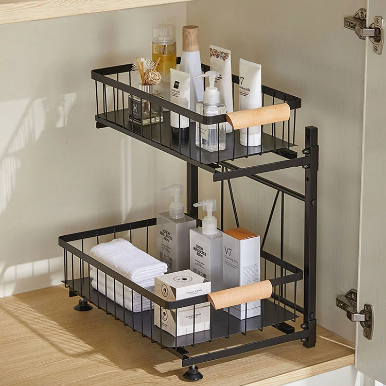 Metal Pull-Out Cutlery Organizer para sa Gabinete Metal Pull-Out Cutlery Organizer para sa Gabinete