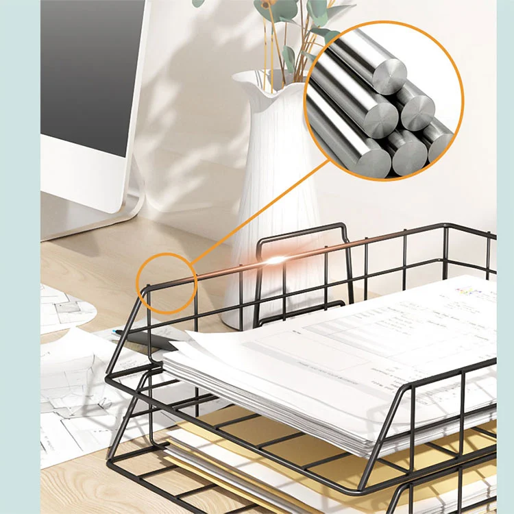 Metal Tray File Storage Rack