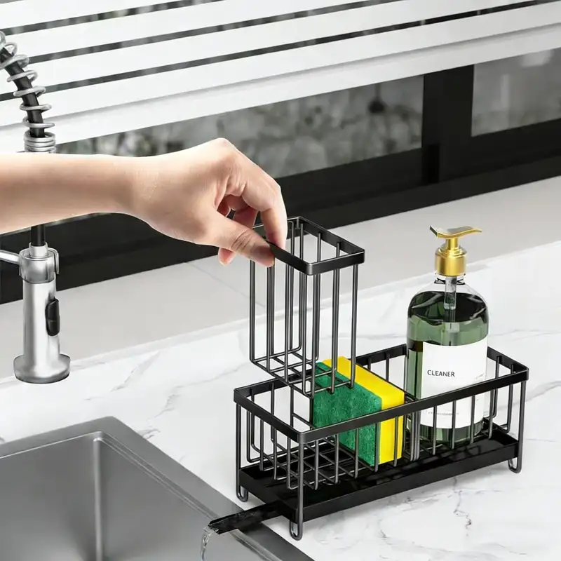 Multi-functional na Dishcloth Draining Rack